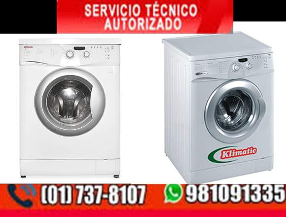 Servicio técnico de LAVADORAS KLIMATIC  981091335 