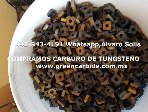 COMPRA DE PEDACERIA DE CARBURO DE TUNGSTENO 