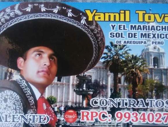 YAMIL TOVAR Y MARIACHIS AREQUIPA-PERU