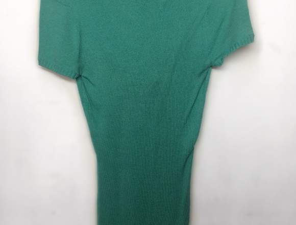 Blusa verde manga corta