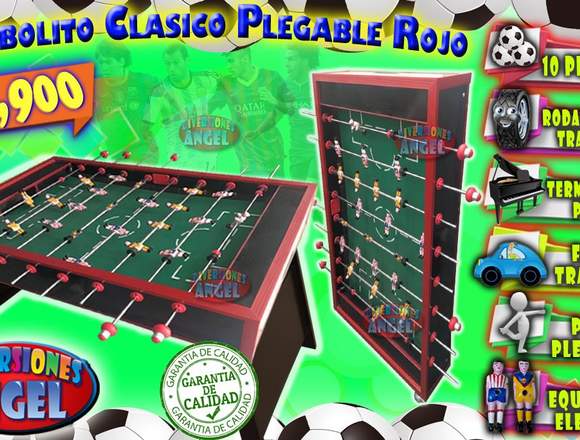 VENTA DE FUTBOLITOS CLÁSICO PLEGABLE