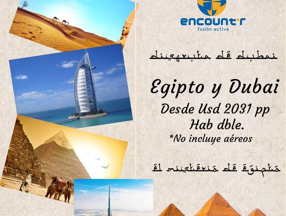 Dubai, Abu Dhabi y Egipto