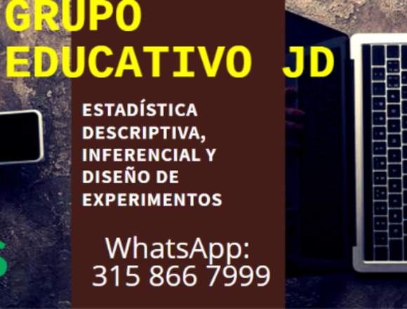  DESCRIPTIVA, INFERENCIAL Y DISEÑO DE EXPERIMENTOS