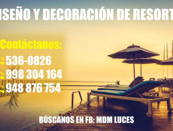 RESORT DISEÑO Y DECORACIÓN - TODO PERÚ