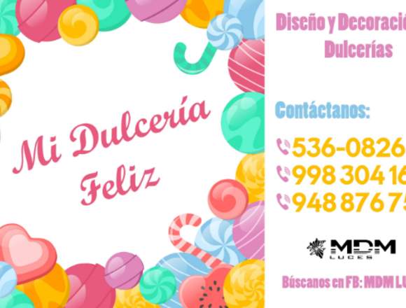 DULCERÍA DISEÑO Y DECORACIÓN - TODO PERÚ