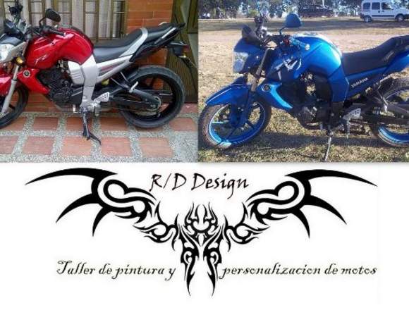 --- R/D Design --- Taller de pintura para motos