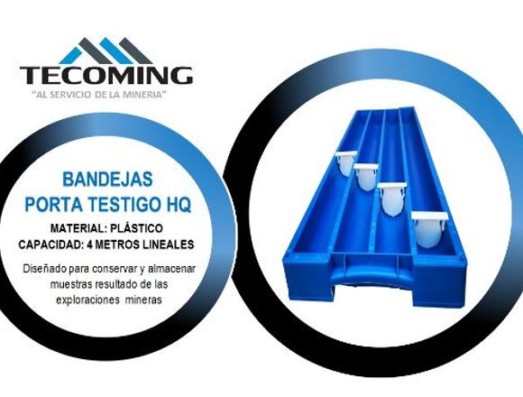 BANDEJAS PORTA MUESTRAS HQ -4MT LINEALES