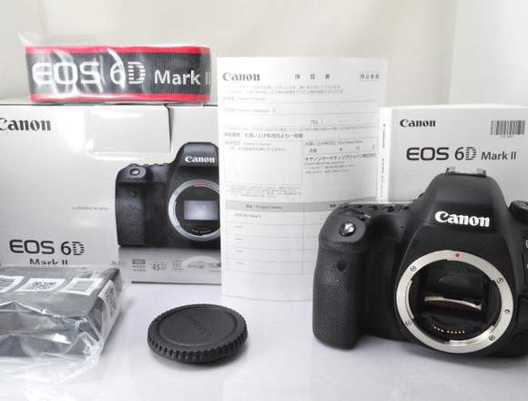 Cámara réflex digital Canon EOS 6D Mark II