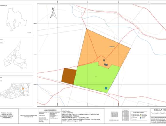 Planos topográficos catastrales arquitectónicos.