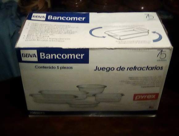 Juego de Refactarios Pyrex