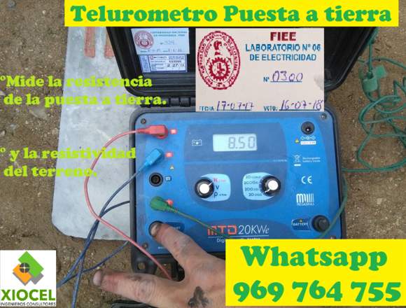 ALQUILER TELUROMETRO CERTIFICADO 969764755