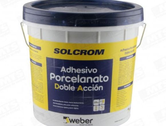 ADHESIVO PORCELANATO D.A TINETA 25KG SOLCROM