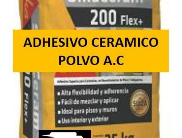 ADHESIVO EN POLVO A.C (SIKACERAM 200 FLEX) 25KG