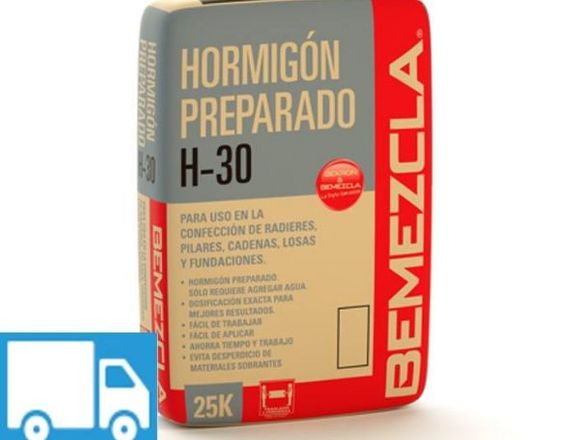 OFERTA!! HORMIGON LISTO H-30 25KG BEMEZCLA