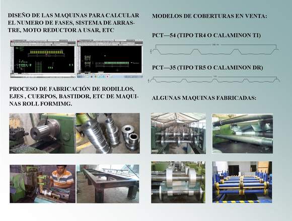 VENTA DE COBERTURAS TRAPEZOIDALES  RECTAS Y CURVAS