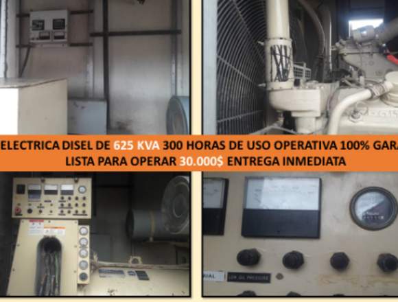 planta electrica disel de 625kva