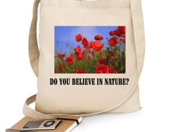 Bolso mujer do you believe in nature?