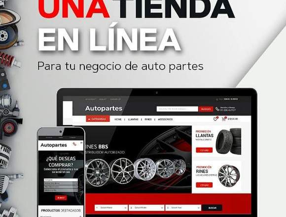 Página web tienda en línea