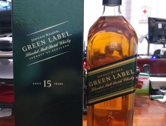 Whisky Johnnie Walker Green Label 750 ml