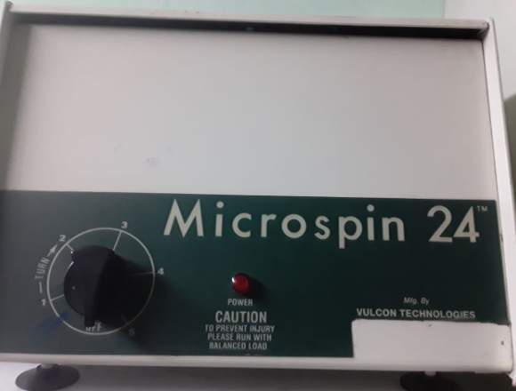 Microcentrifuga Vulcano Tecnologia Microspin