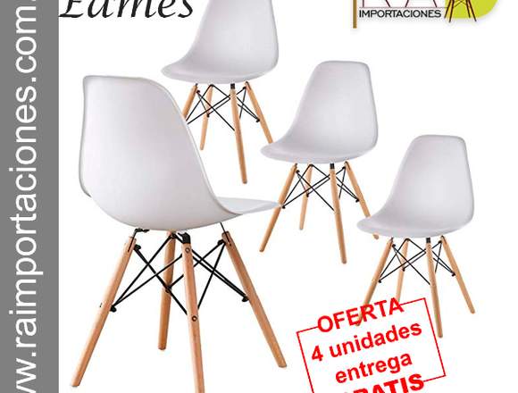 Sillas Eames para comedor 