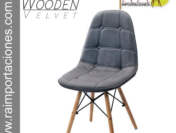 silla eames velvet comedor