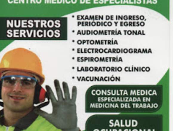 EXAMEN MEDICO OCUPACIONAL