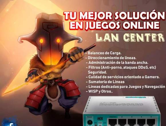 Configuracion de Mikrotik Lan Center