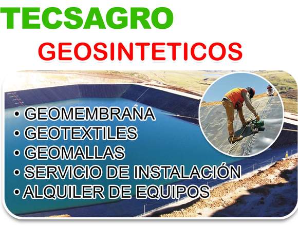 Geomembrana en Hdpe y Pvc 0.50mm a 2.00mm