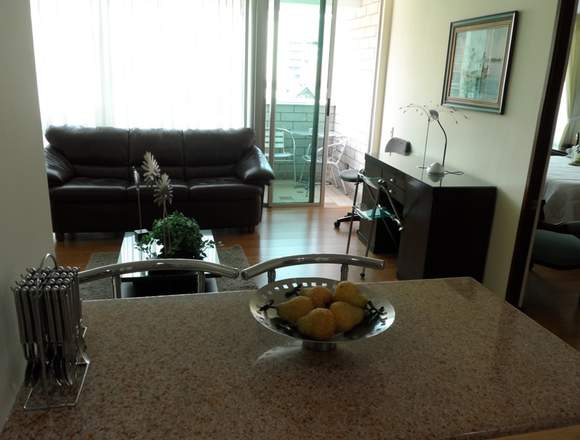 HERMOSO APARTAMENTO AMOBLADO EN EL POBLADO