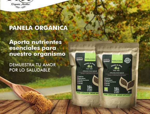 Panela orgánica natural