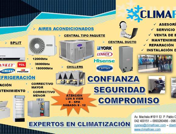 CLIMAFRIO S.A. CLIMATIZACION