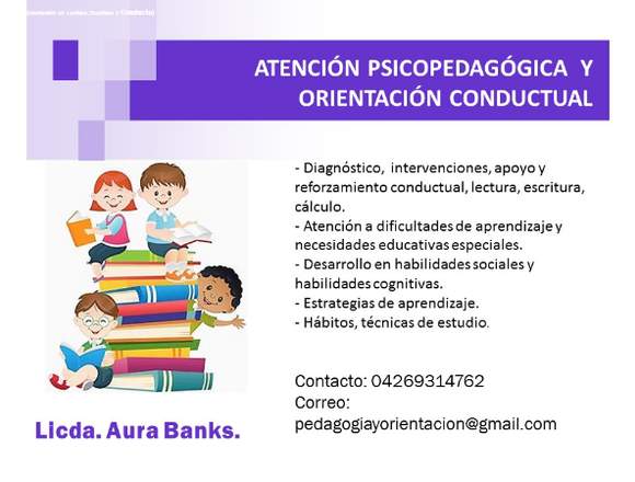 Atención Psicopedagógica y Orientación Conductual