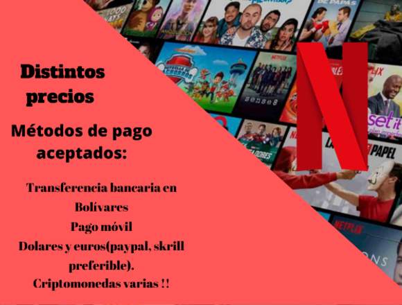 Servicio de Streaming Netflix!