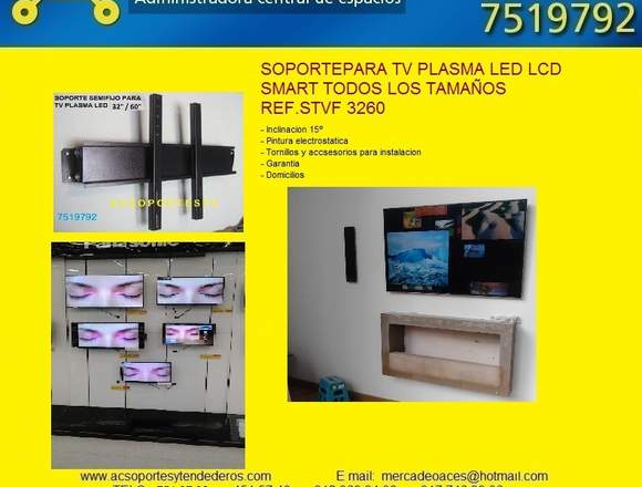 SOPORTES PARA TV PLASMA LED