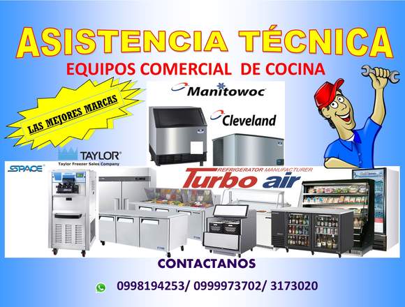 ASISTENCIA TÉCNICA PARA EQUIPOS DE COCINA