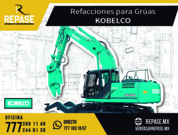 REFACCIONES PARA GRUAS Y MAQUINARIA PESADA KOBELCO