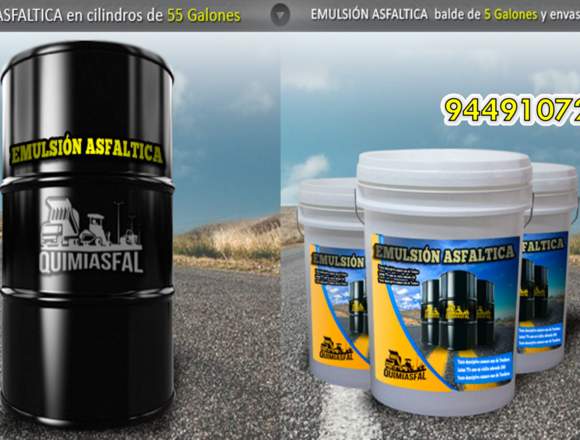 venta de asfalto liquidos en general 