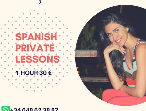 Spanish lessons / Clases de español