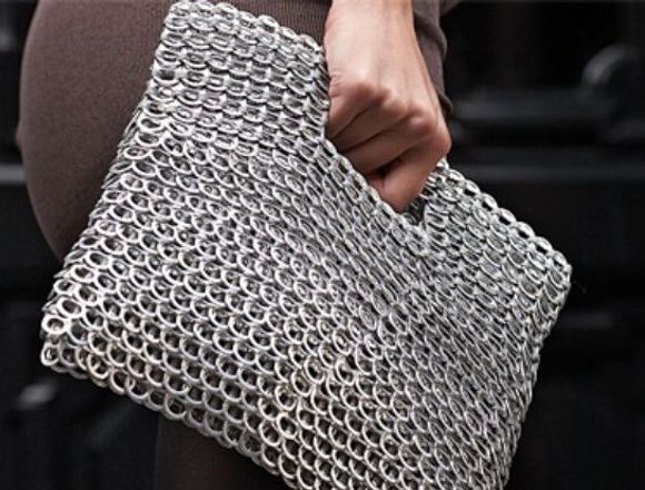 Anillas Lata Cerveza Tabs Crochet Bisutería Tejido