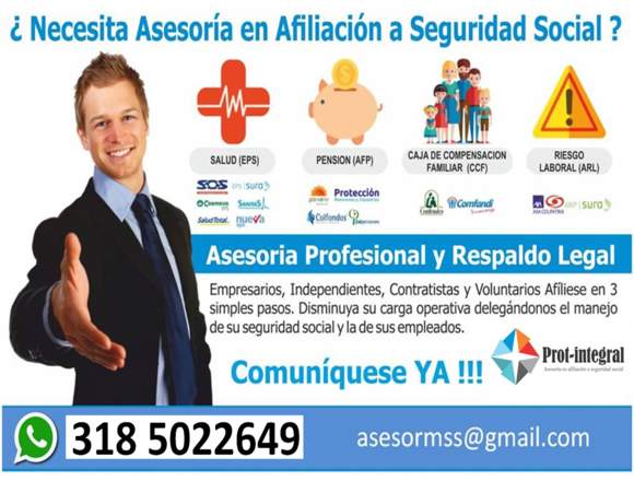 Afiliacion a EPS y seguridad social