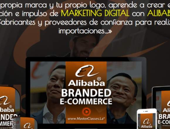Alibaba Branded e-commerce. Marketing Digital