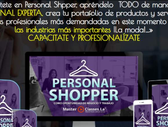 Personal Shopper como oportunidad de crecimiento. 