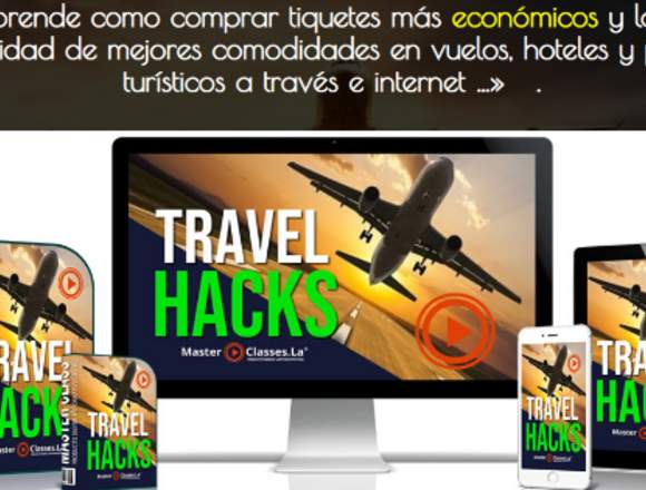 Travel Hacks. Aeorlineas. Marketing Digital