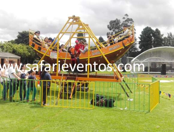 inflables saltarines, Safari Eventos.