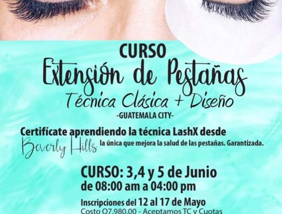 Curso de Extension de Pestañas Clásicas   