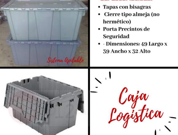 Caja Logistica con Tapa