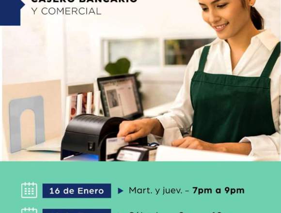 CAJERO BANCARIO Y COEMRCIAL 