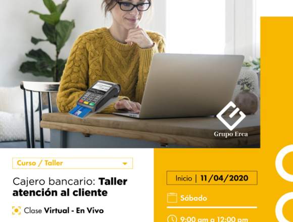 CAJERO BANCARIO - ATENCION AL CLIENTE 