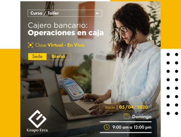 CAJERO BANCARIO : OPERACIONES EN CAJA